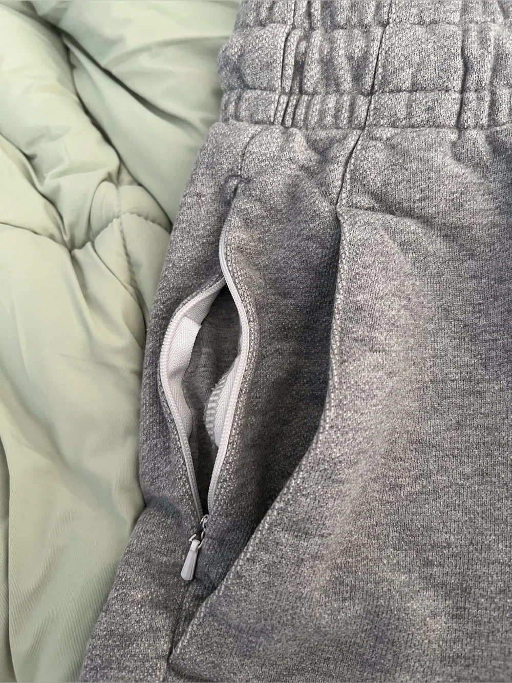 adidas Men’s Gray Athletic Fleece Drawstring Shorts